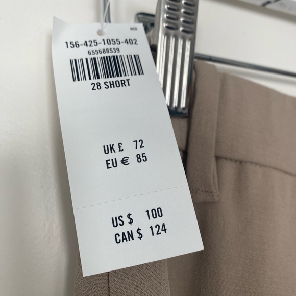 A&F Harper Tailored Premium Crepe Pant 6S - Picture 4 of 4